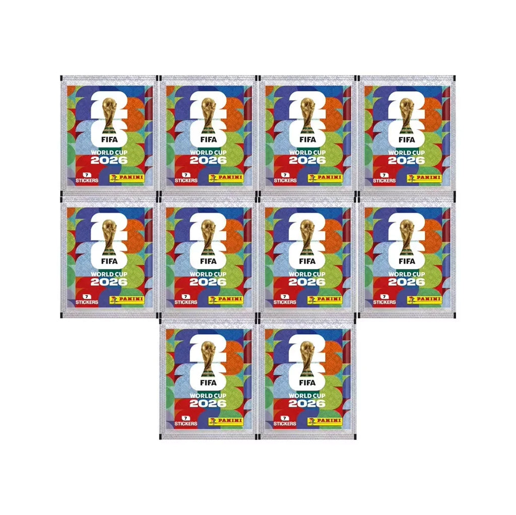Genuine Panini 2026 World Cup Sticker Pack & Album Limited Edition Soccer Memorabilia Set Collection Football Souvenir Gifts