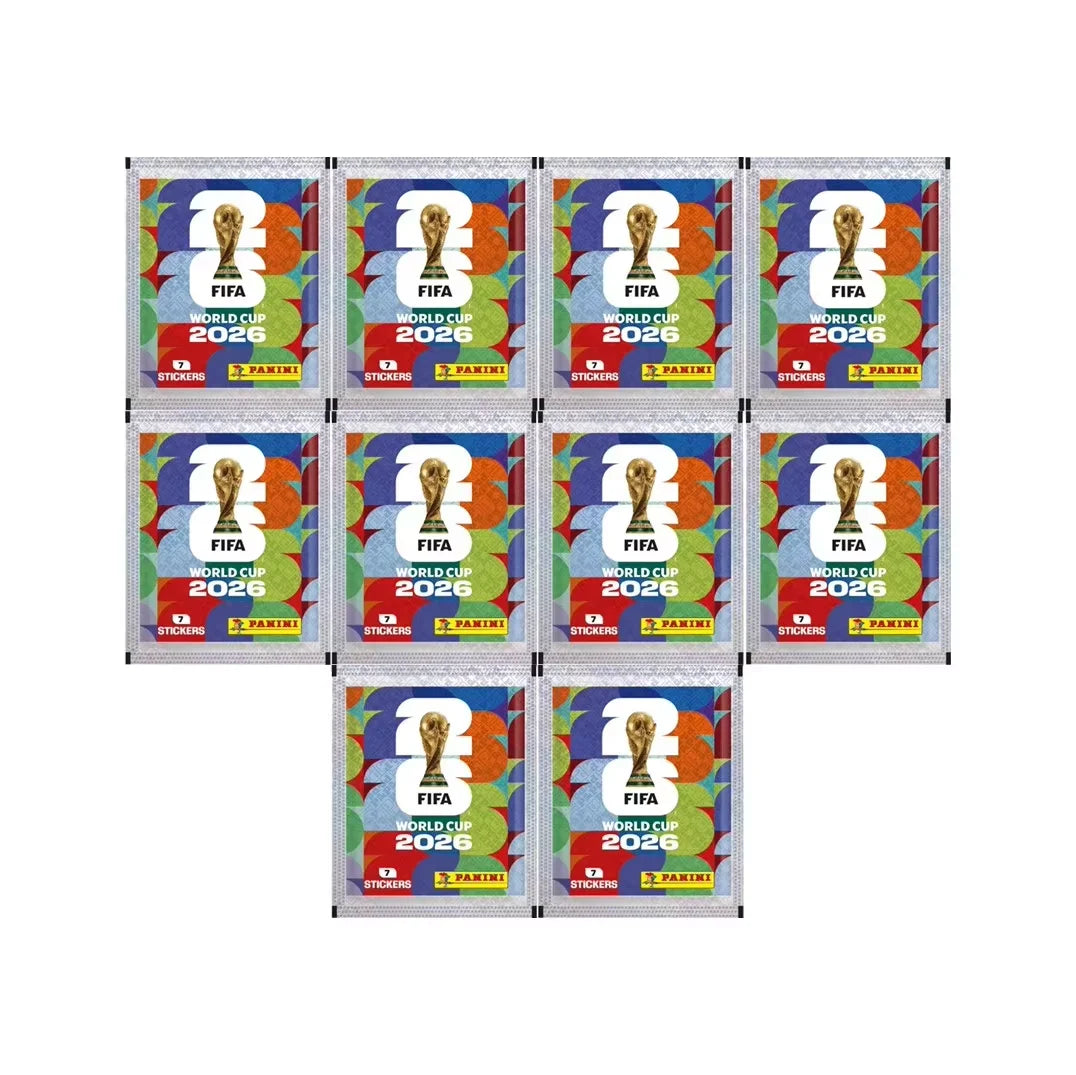 Genuine Panini 2026 World Cup Sticker Pack & Album Limited Edition Soccer Memorabilia Set Collection Football Souvenir Gifts