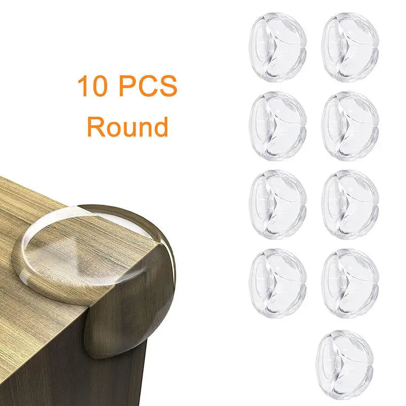 10/20Pcs Baby Safety Table Corner Protector Furniture Edge Protection Cover Transparent Children Anti Collision Edge Guards