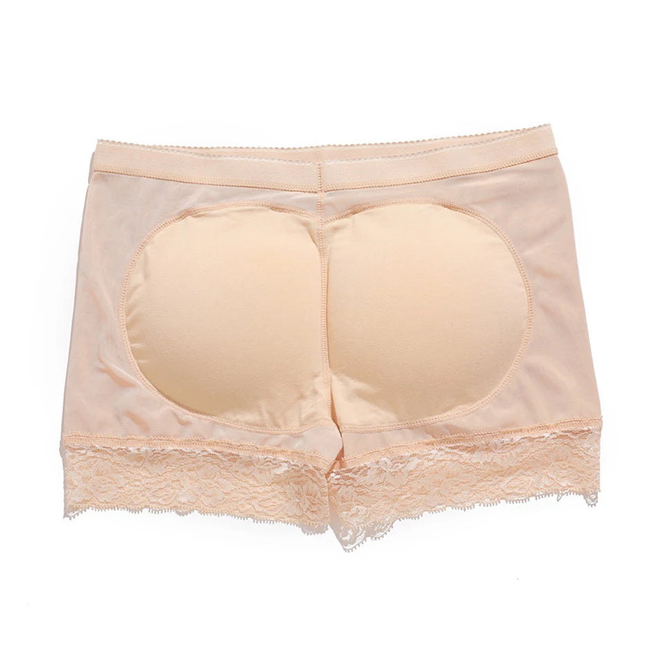 Women's Underwear Fake Buttock Body Shaper Padded Seamless Panties Panty Sexys Hip Enhancer High Waist Tummy Control Short