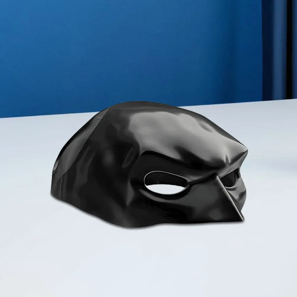 Bat Cat Avenger Mask Creative Black Cat Bat Mask Handmade Half Face Cat Mask Decorative Half Face Pet Mask for Party Favors