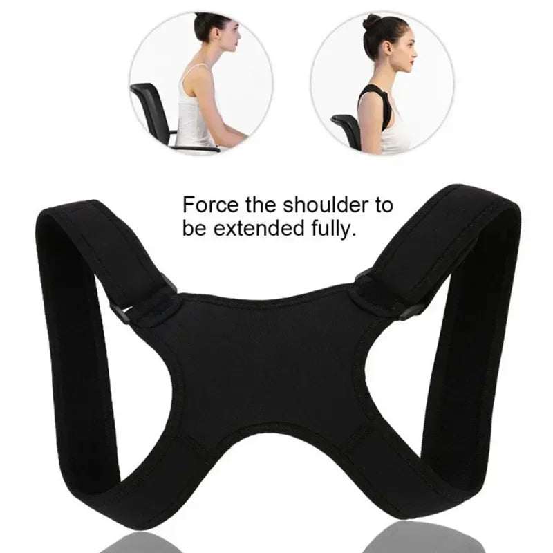 Back Posture Corrector Adjustable Medical Brace Shoulder Support Corrector Prevention Humpback Back Health Care