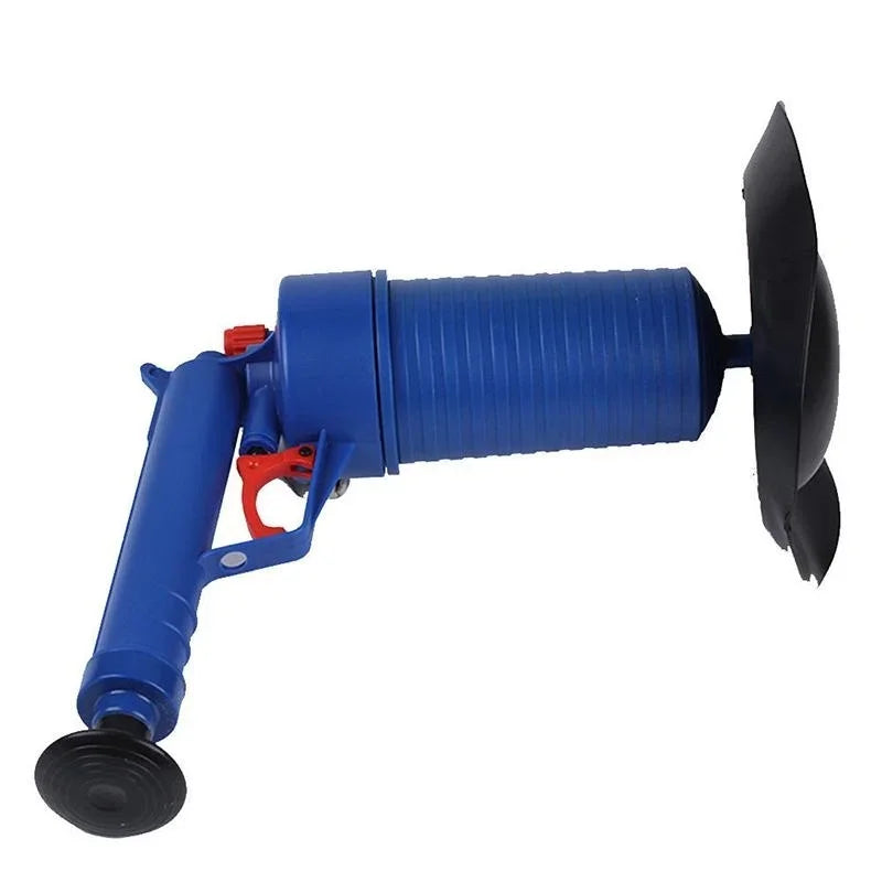 Air Power Drain Blaster Gun High Pressure Pipe Plunger Drain Cleaner Pump Pipeline Clogged Remover Bathroom Sink Toilet Cleaner