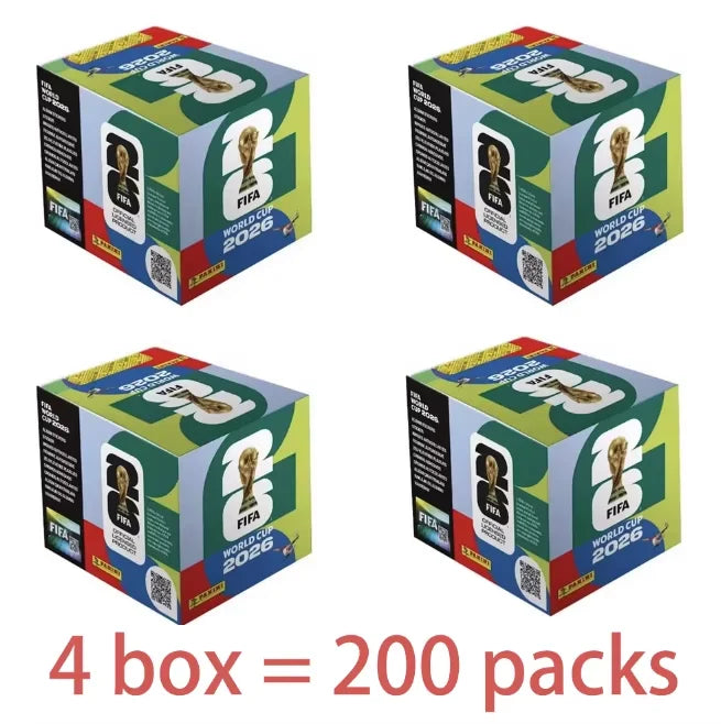 Genuine Panini 2026 World Cup Sticker Pack & Album Limited Edition Soccer Memorabilia Set Collection Football Souvenir Gifts