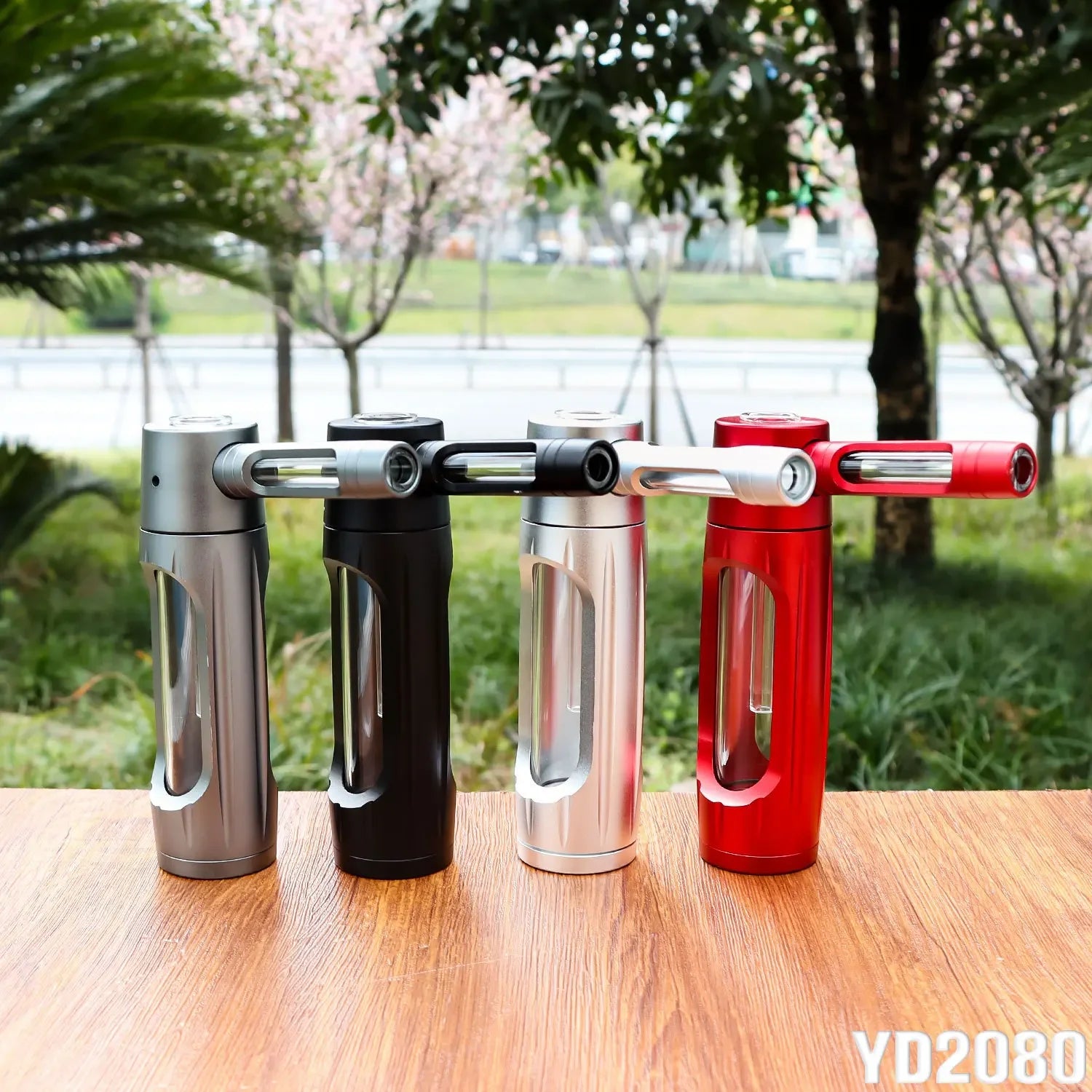 New Metal Smoking Pipe Portable  Aluminium Alloy Water Pipes Hookah Shisha Pipa for Smoke Accessories