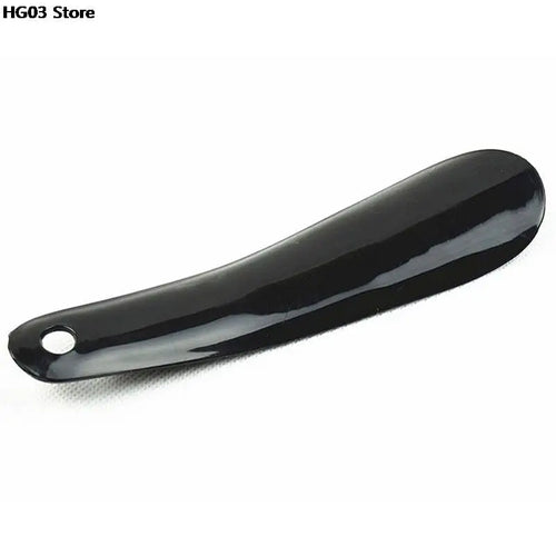 1PCS 16cm Flexible Sturdy Slip Shoe Horns Professional Black Plastick Shoe Horn Spoon Shape Shoehorn Shoe Lifter
