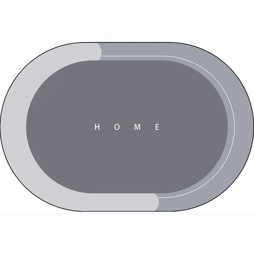 Bathroom Non-slip Mat Absorbent Floor Mats Home Kitchen Shower Room Bathtub Rug Quick Drying Entrance Door Memory Foam Pads