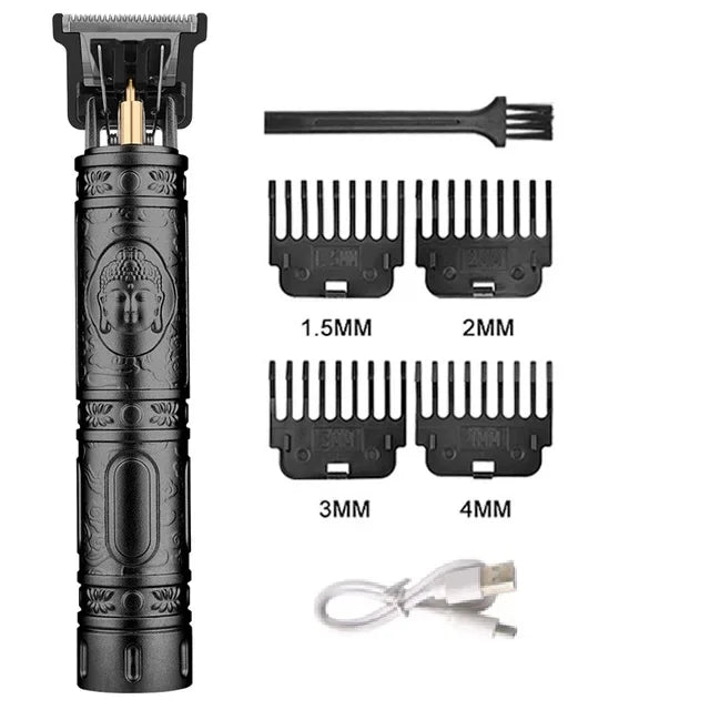 T9 Professional Hair Clipper /Accessories | USB Fast Charging Electric Hair Cutting Machine 0mm Portable for Men Home Haircut