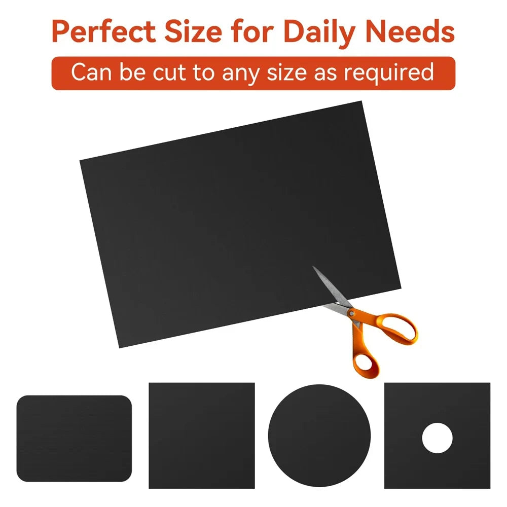 BBQ Mats Oven Bottom Liners Reusable Non-stick Baking Mats Outdoor Party Protective Mats Kitchen Tools Heat Resistant Grill Mats