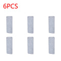 Rotating Head Household Cleaning Cloth Replacement Mop Microfiber Flexible Mop Heads Multi-function Stickable for Home Office