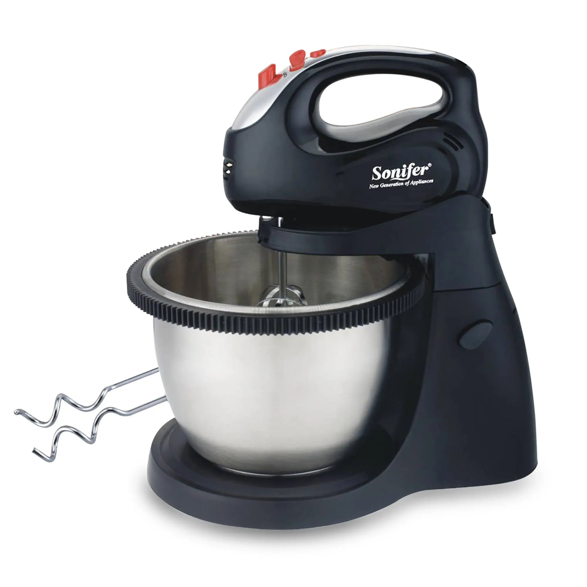 Stand Mixer Professional Kitchen Aid Chef Machine 250W Food Blender Cream Whisk Cake Dough Mixers With 3L Bowl Charm Sonifer