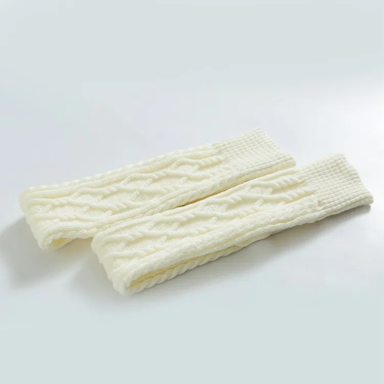 Winter Women Knee Socks Ladies Thigh High Stockings Girls Warm Sexy House Floor Long Stocking Knitting Wool Over Knee Stocking