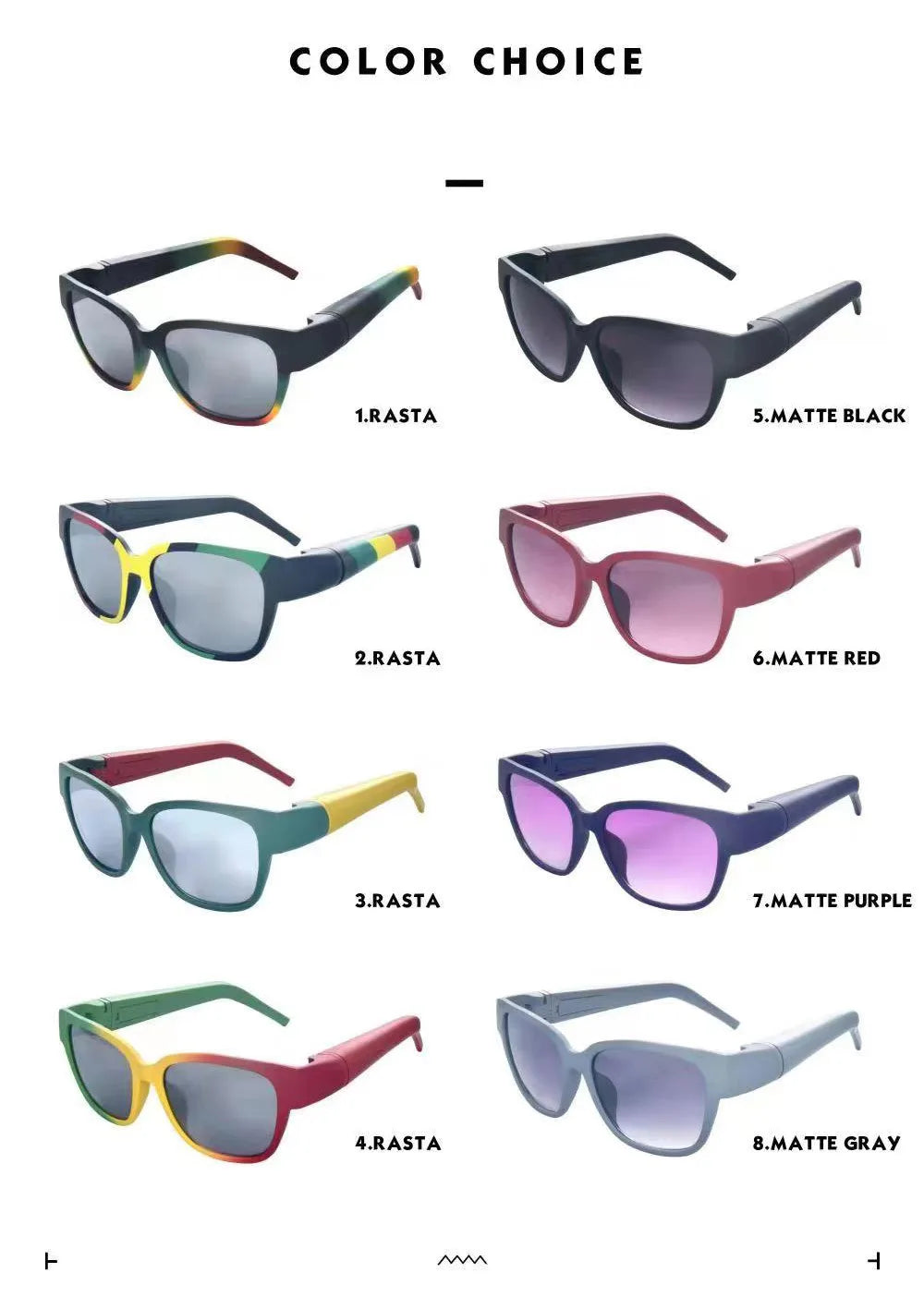 Sunglasses Hidden Tapered Cigarette Storage Tube Removable Glasses Holder Horn Tube Tobacco Box Smoking Pipe Accessories