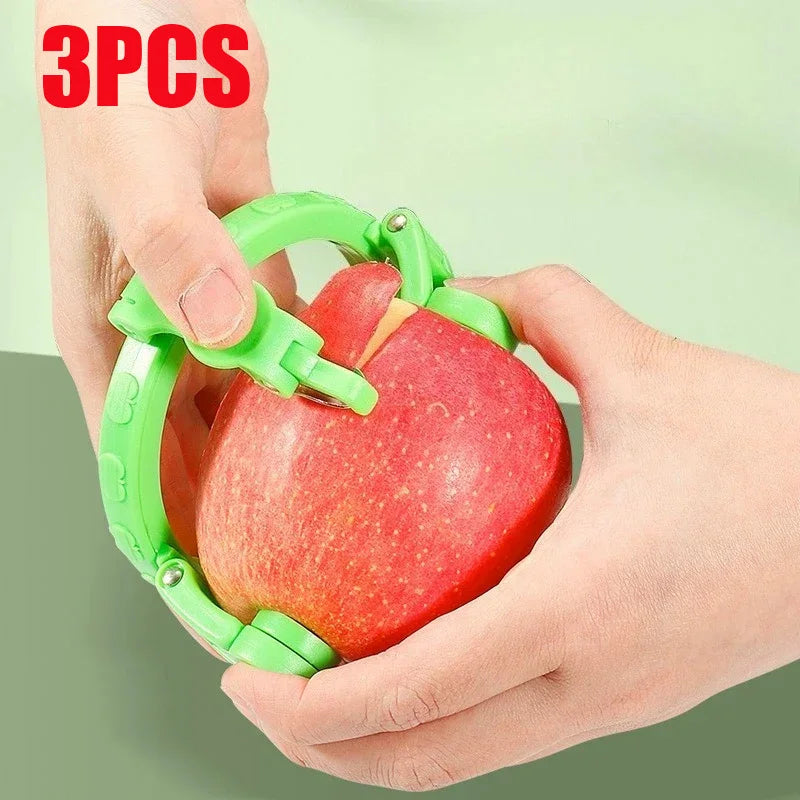 Fruit & Vegetable Tools Handheld Rotating Peeler for Apple Pear Kitchen Gadget Fruit Spiralizer Peeler Machine Gift Ideas