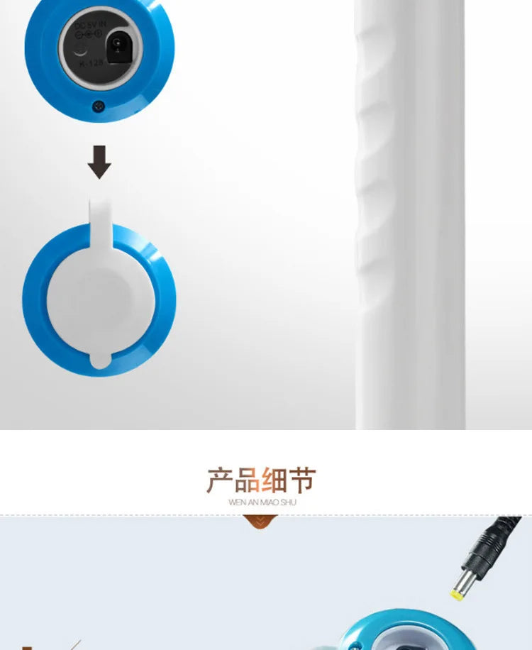 Electric Cleaning Brush Multifunctional Household Bathroom Floor Corner Gap Shower Room Glass Brush