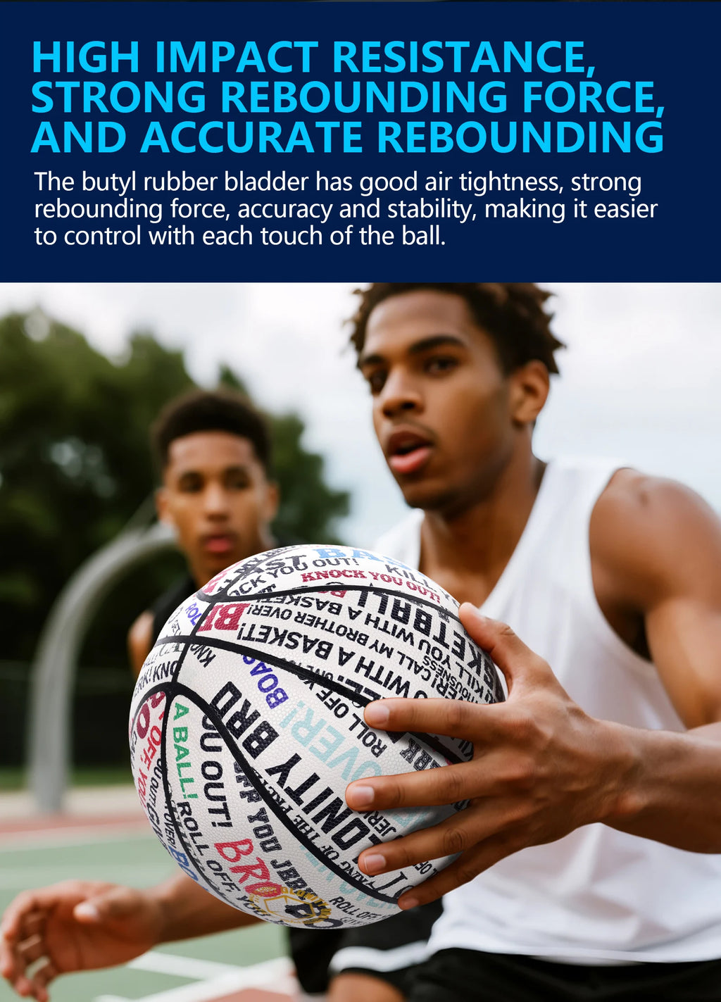 Glow Basketball For Boy Girl Gifts,High Quality Composite Leather Standard Size 6&7 Outdoor Street Luminous Blue Balls Night Use