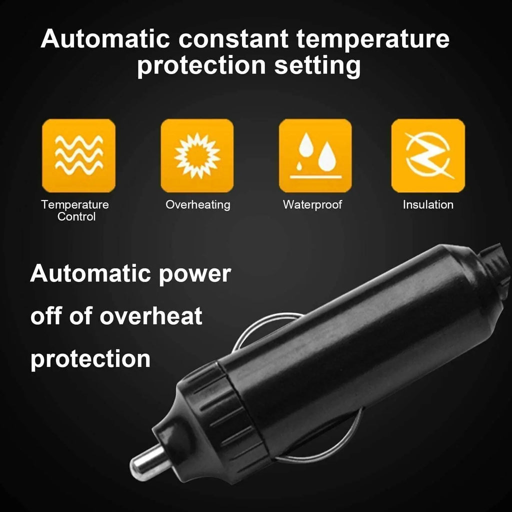 12V Car Electric Heating Fan Multifunctional Car Windshield Defroster Defogging Defrosting Heating Fan Car Heating Accessories