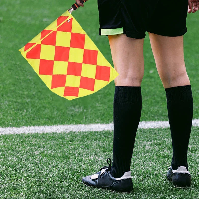 2/4/8/16Pcs World Soccer Referee Flag Fair Play Sports Match Football Linesman Europe Flags Referee Equipment