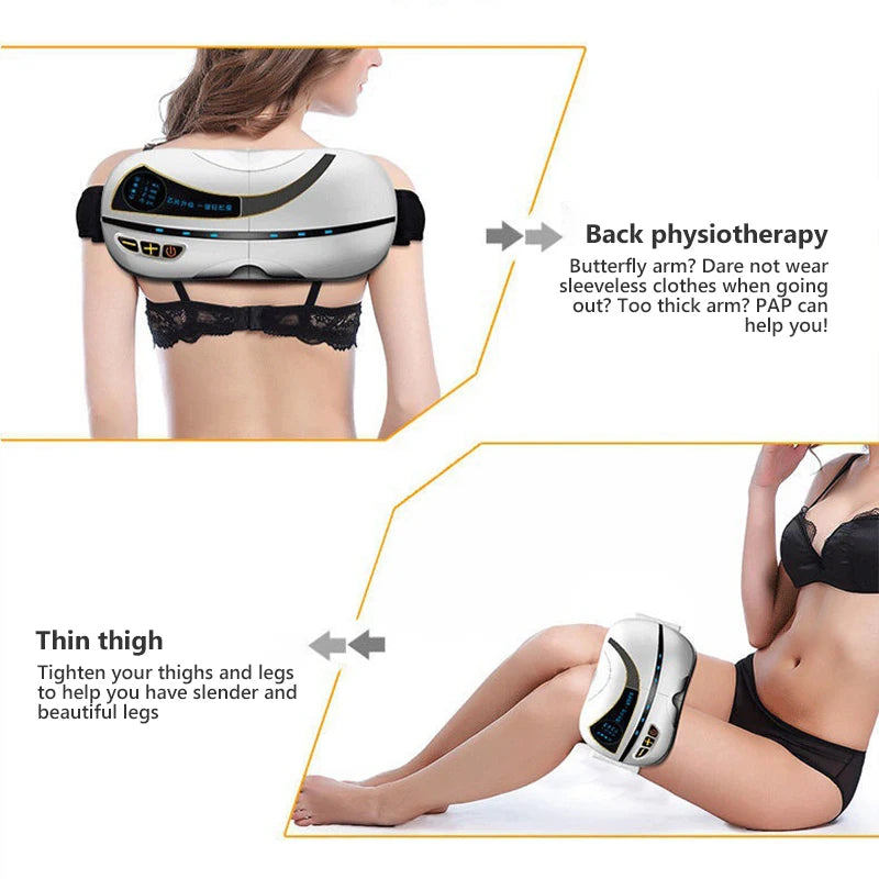 Slimming Machine Weight Loss Back Massager Abdominal Muscle Stimulator Slimming Fitness Exercise Equipment Belt Fat Burner