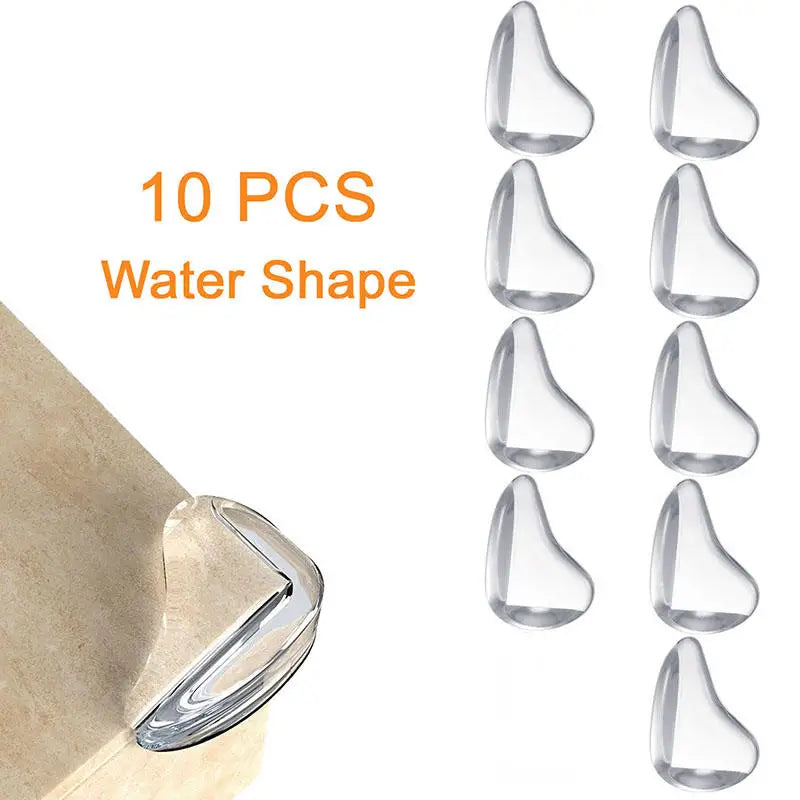 10/20Pcs Baby Safety Table Corner Protector Furniture Edge Protection Cover Transparent Children Anti Collision Edge Guards