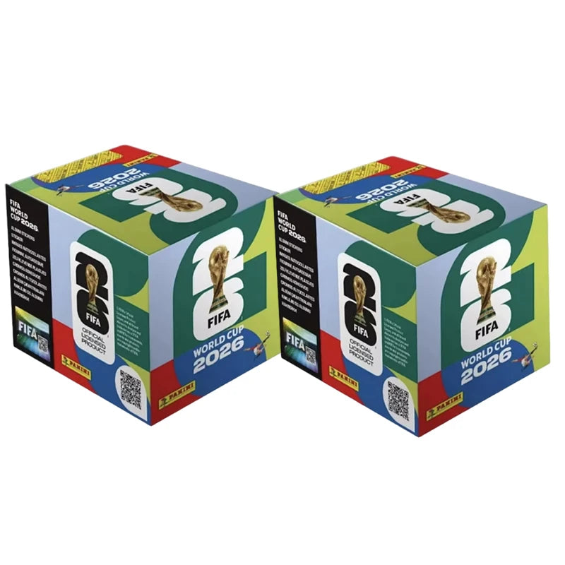 Genuine Panini 2026 FIFA World Cup Sticker Album Limited Gold Silver Official 2026 Stickers Collection Football Souvenir Gift