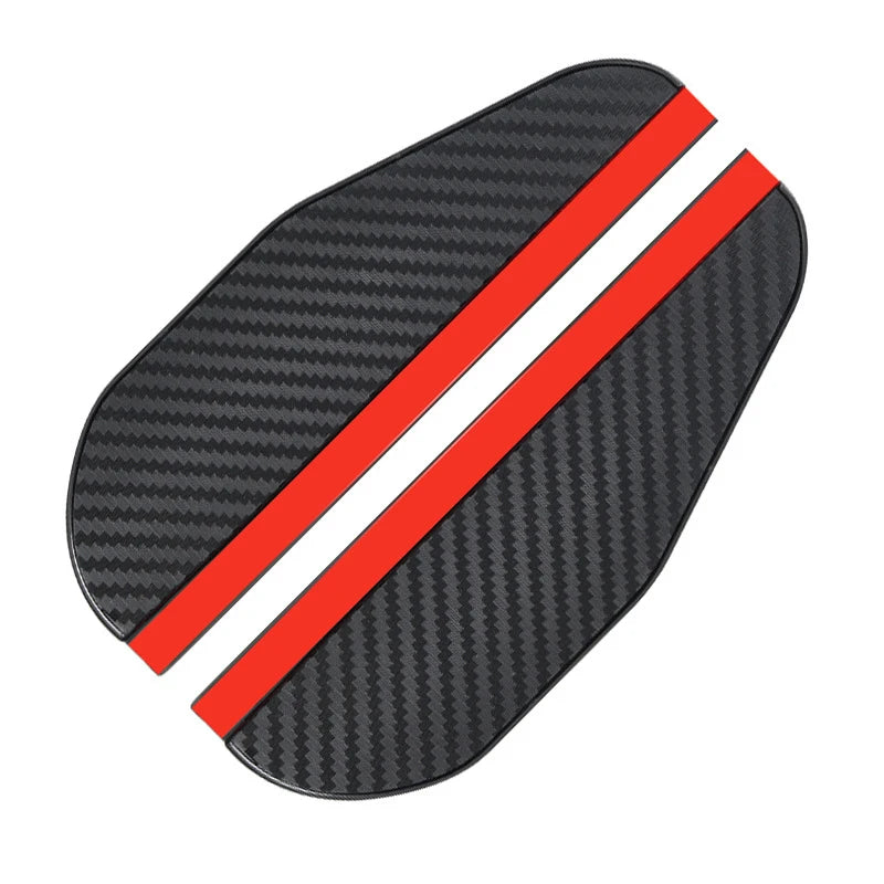 2PCS Car Rearview Mirror Rain Eyebrow Visor Carbon Fiber Car Rearview Side Snow Sun Visor Rain Cover Car Mirror Accessories