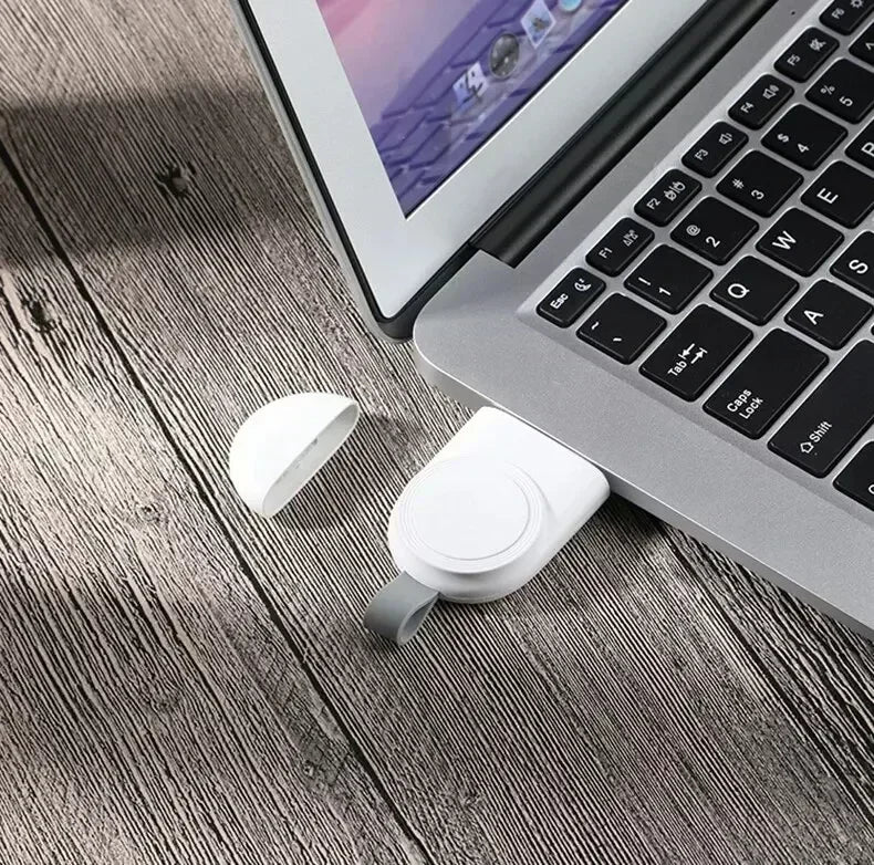 Magnetic Watch Wireless Charger Dock Base For iWatch Series 10 9 8 7 6 5 4 SE/3/2 Utlra Portable Travel Wireless Charging Stand