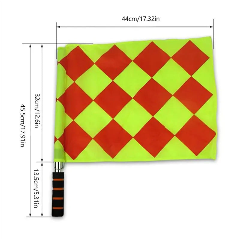 2/4/8/16Pcs World Soccer Referee Flag Fair Play Sports Match Football Linesman Europe Flags Referee Equipment