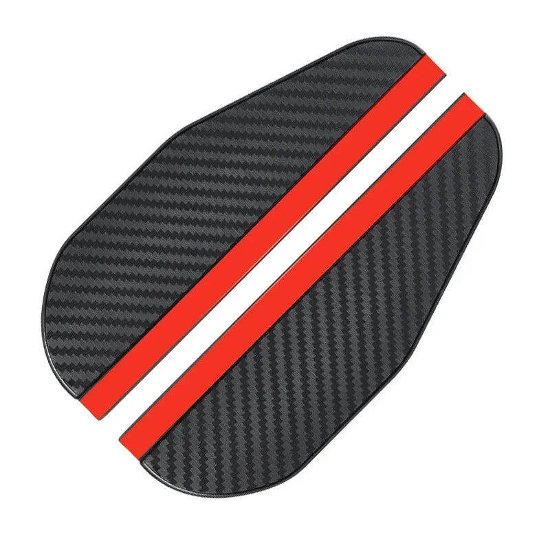 2PCS Car Rearview Mirror Rain Eyebrow Visor Carbon Fiber Car Rearview Side Snow Sun Visor Rain Cover Car Mirror Accessories
