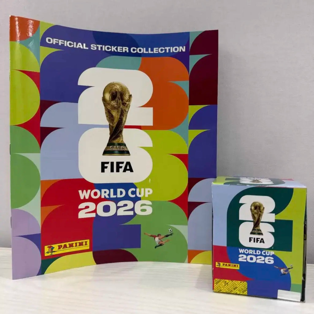 Genuine Panini 2026 FIFA World Cup Sticker Album Limited Gold Silver Official 2026 Stickers Collection Football Souvenir Gift