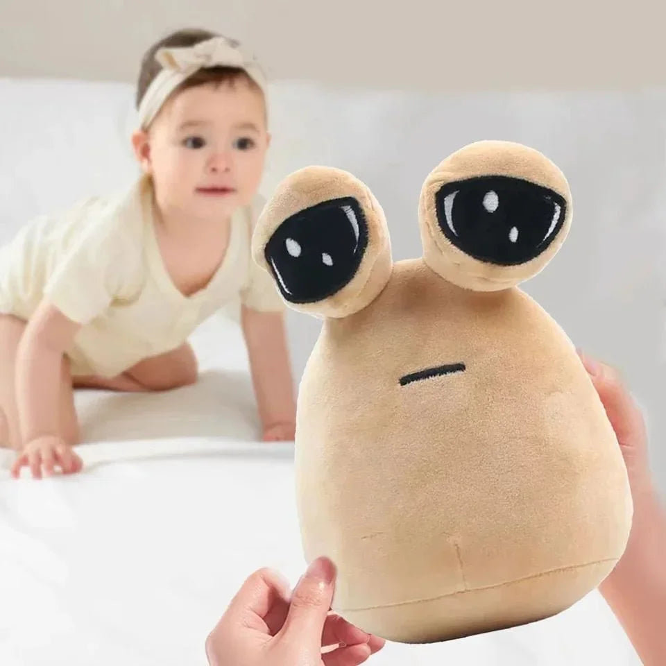 Hot My Pet Alien Pou Plush Toys Anime Game The Maw Pou Doll Kawaii Cartoon Soft Stuffed Pillow Children Birthday Xmas Gif