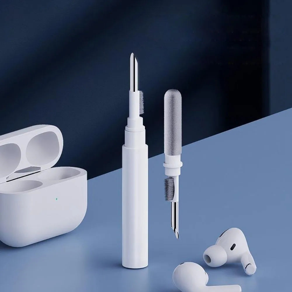 Universal Cleaning Pen for Earbuds 3 in 1 Wireless Earphone Case Cleaning Tools Kit Cleaning Brush DIY Gardget Accessory