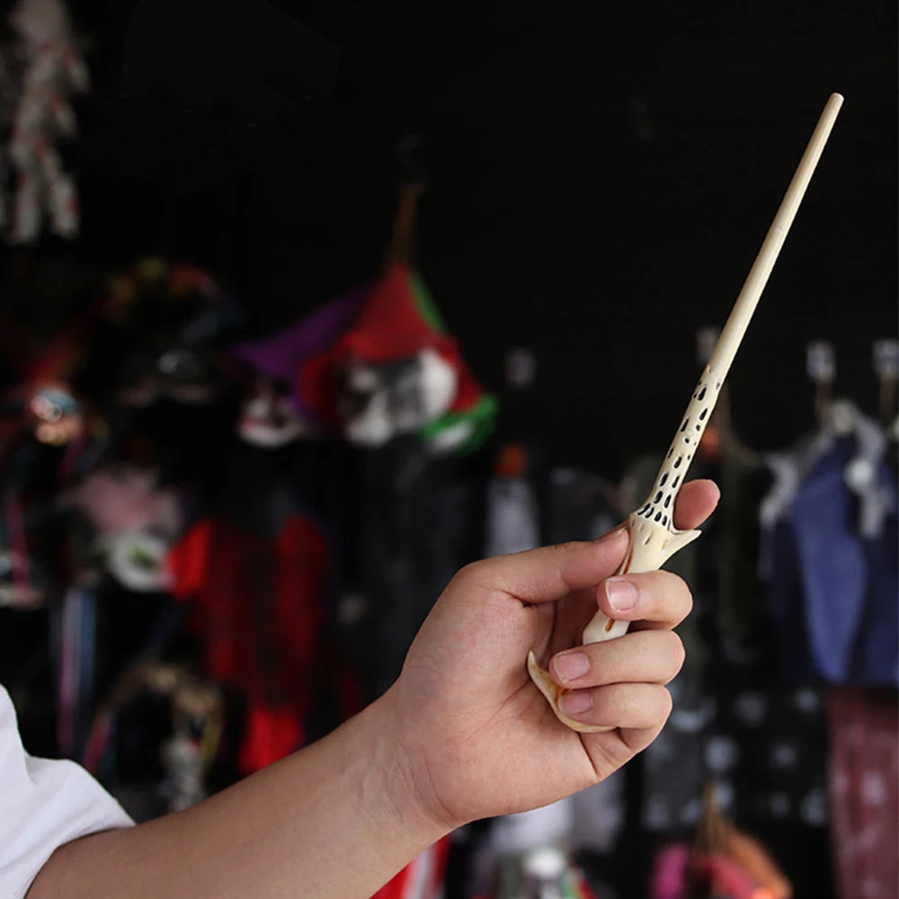 5pcs Halloween Wizard Wand, Wizard Wand Hand Carved Wand Halloween Wand Props for Halloween Christmas Cosplay