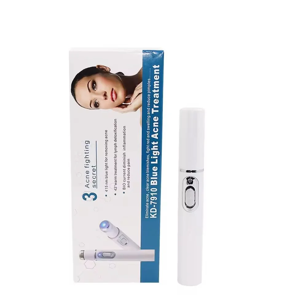 Blue Light Therapy Acne Laser Pen,LED Face Light Therapy For Scar Wrinkle Removal Treatment Device,Skin Care Beauty Appliances