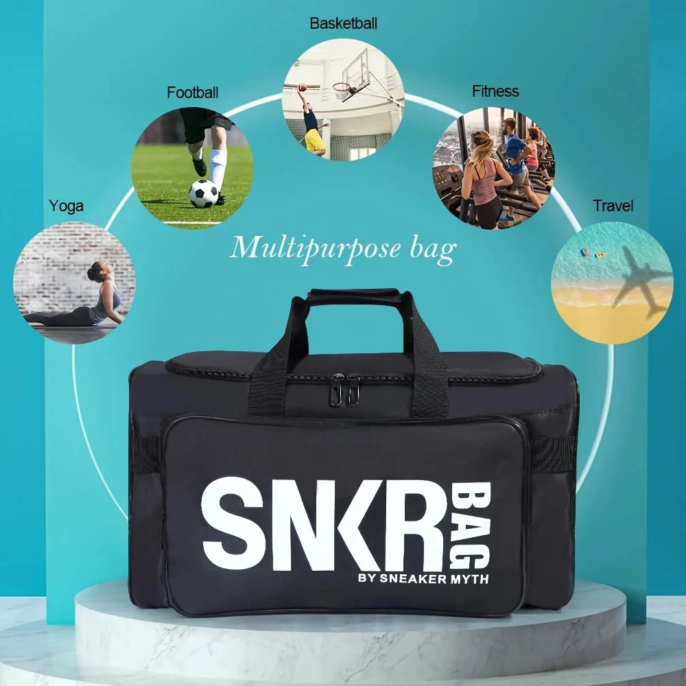 Multifunction Sport Gym Bag High Capacity Basketball Bags Sneakers Storage Bag Waterproof Travel Duffel Pack For Fitness Workout