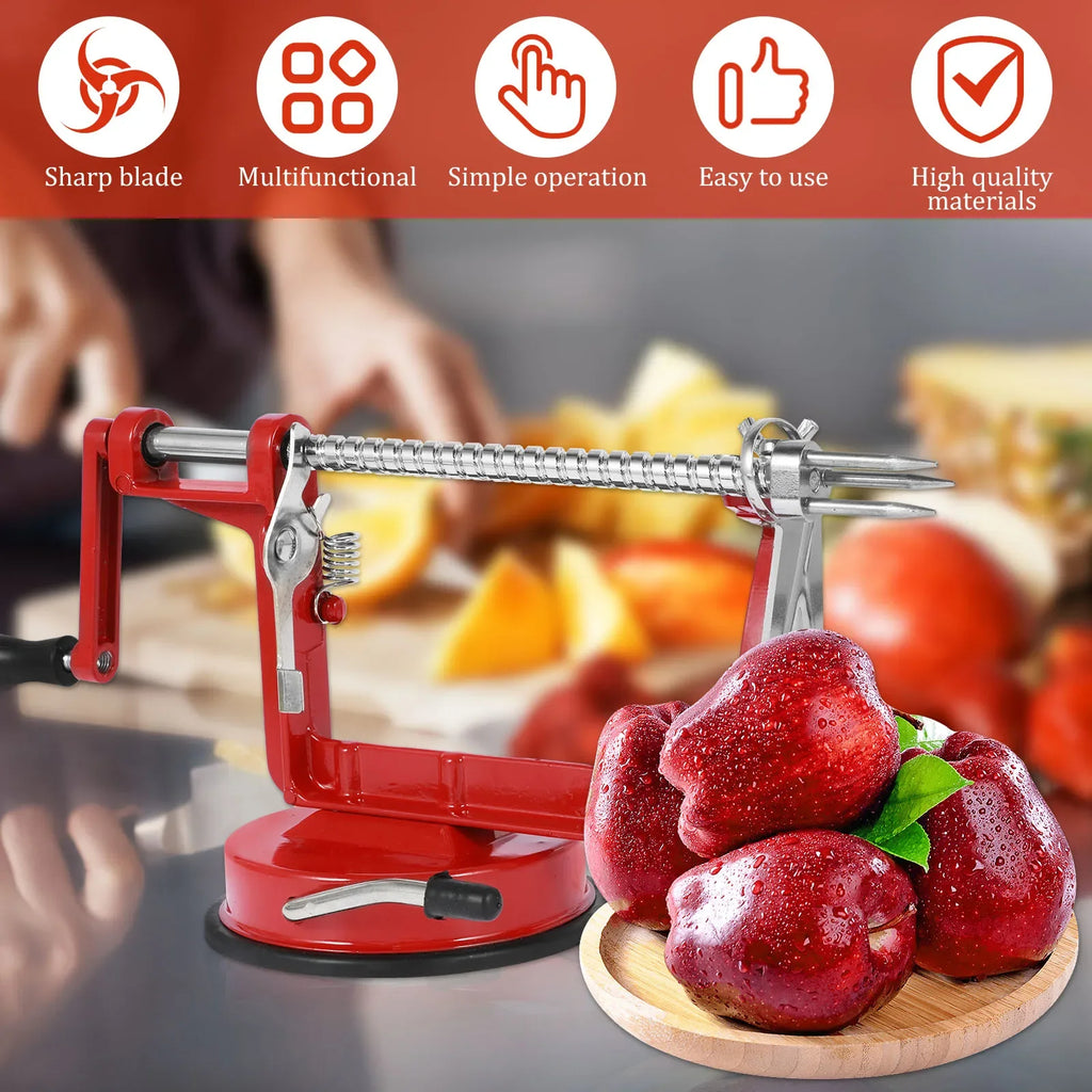 Manual Apple Peeler Multifunctional Potato Fruit Apples Peeler Stainless Steel Blades Gadgets Food Peeling for Home Kitchen Tool