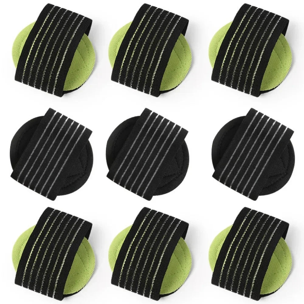 1Pair Foot Arch Support Plantar Fasciitis Heel Pain Aid Foot Run-up Pad Feet Cushioned Cushioned Shoes Insole Accessory