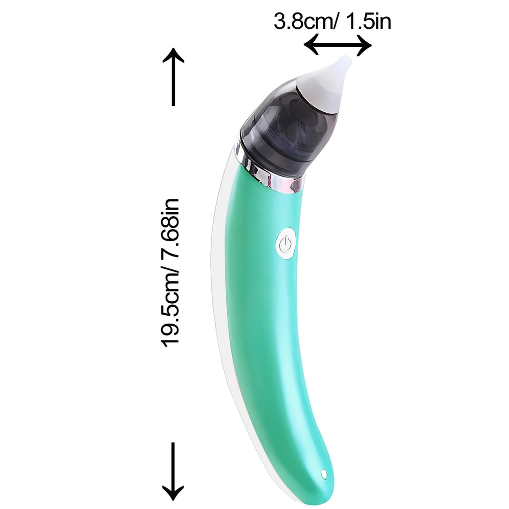 Nasal Aspirator Baby Electric Nose Cleaner Children Obstruction Rhinitis Cleaner Cleaning Booger Silicone  Suction Nozzle