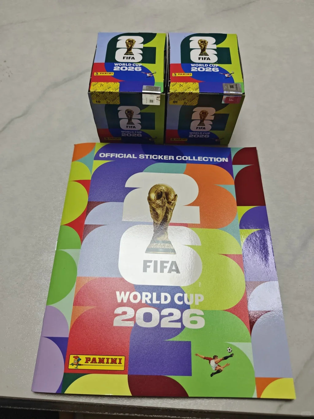 Genuine Panini 2026 World Cup Sticker Pack & Album Limited Edition Soccer Memorabilia Set Collection Football Souvenir Gifts