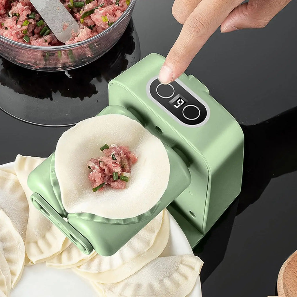 Electric Dumpling Maker Machine Automatic Empanada Wonton Maker Press Dumpling Skin Ravioli Mould Kitchen Tool Accessories