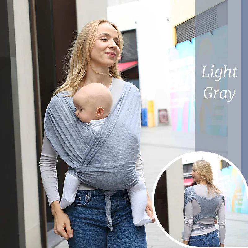 Ergonomic Baby Backpack Newborn Sling with Backpack Straps Outdoor Parenting X-shaped Support Comfortable Baby Carrier