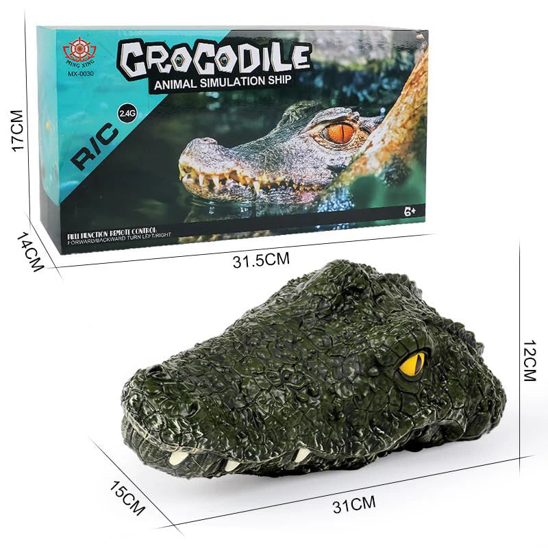 Simulated Crocodile Head Funny Gifts Toys Boys Prank Items Pool Floats Water Amusement Large Family Patio Pools Boat Toy Games