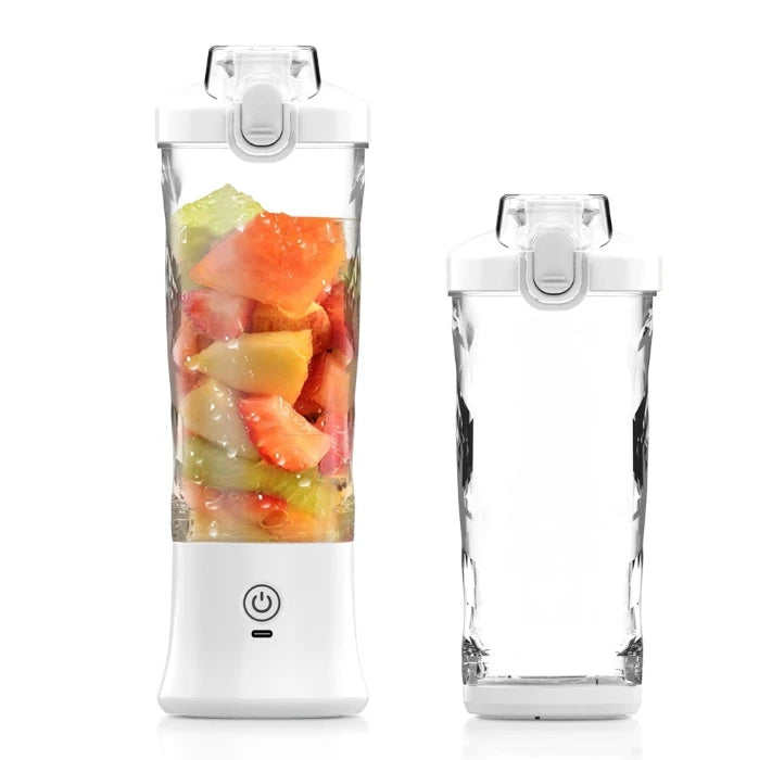 Juicer 600ml Large Capacity Juicer Cup Rechargeable and Convenient Multi-functional Ice Crusher Fruit Processor