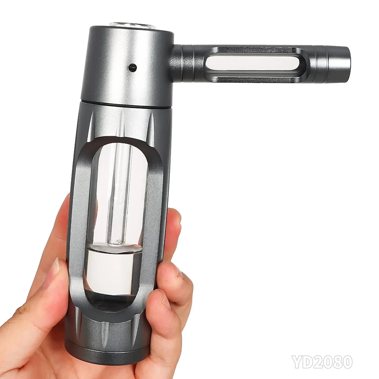 New Metal Smoking Pipe Portable  Aluminium Alloy Water Pipes Hookah Shisha Pipa for Smoke Accessories