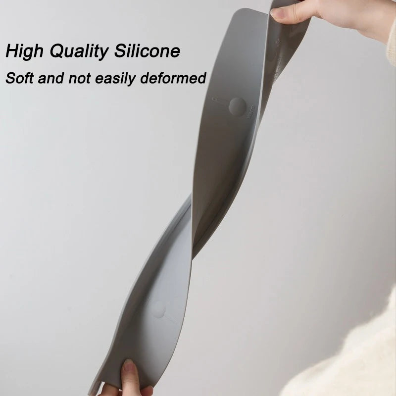 Silicone Sink Baffle Splash Guard Protect Cloth From Splashing Water Baffle Splash Protector For Washing Dishes Faucet Kitchen