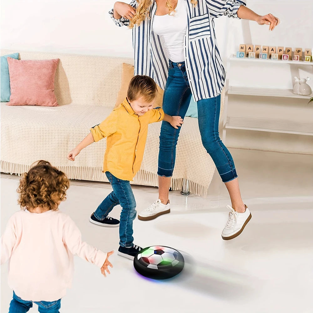 7″ Hover Soccer Ball Kids Toys, Electric Floating Football with LED Music, Soccer Ball Indoor Game for Children, Birthday Gift