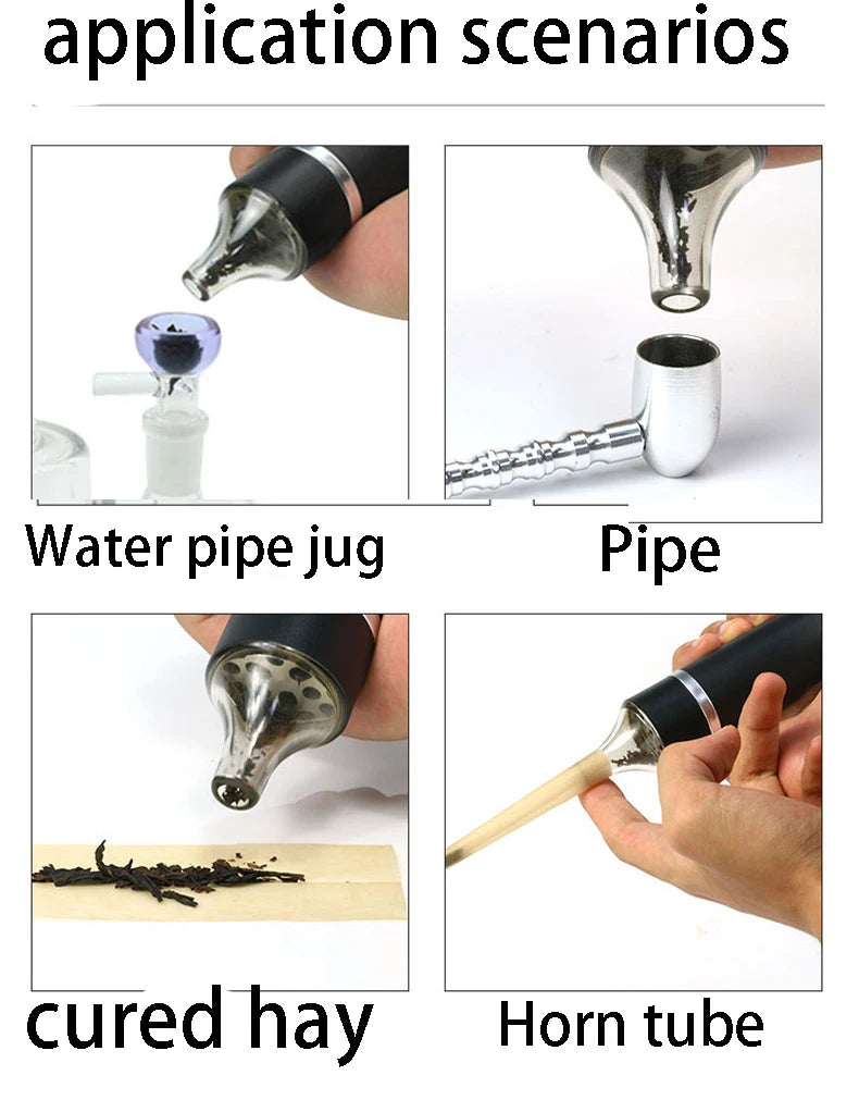 Press Fill Cigarette Tobacco Grinder All-in-One Herbal Herb Spice Mill