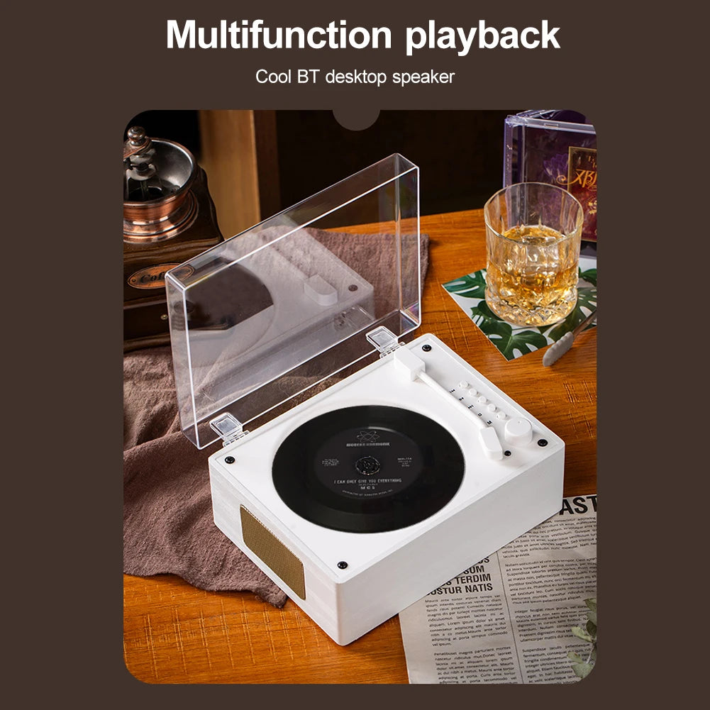 Home Music Player Rechargeable Remote Control Home Sound Bluetooth-Compatible 5.0 Support CD BT USB 3.5mm AUX Desktop CD Player
