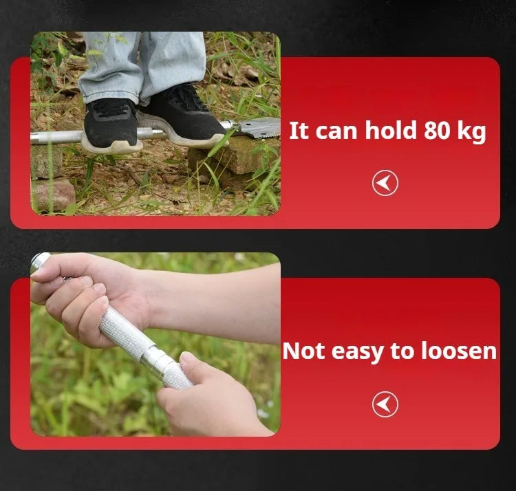 Multifunctional Shovel Folding Military Shovel Self-defense Outdoor Survival Supplies Set Garden Tools Camping Accessories