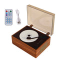 Home Music Player Rechargeable Remote Control Home Sound Bluetooth-Compatible 5.0 Support CD BT USB 3.5mm AUX Desktop CD Player
